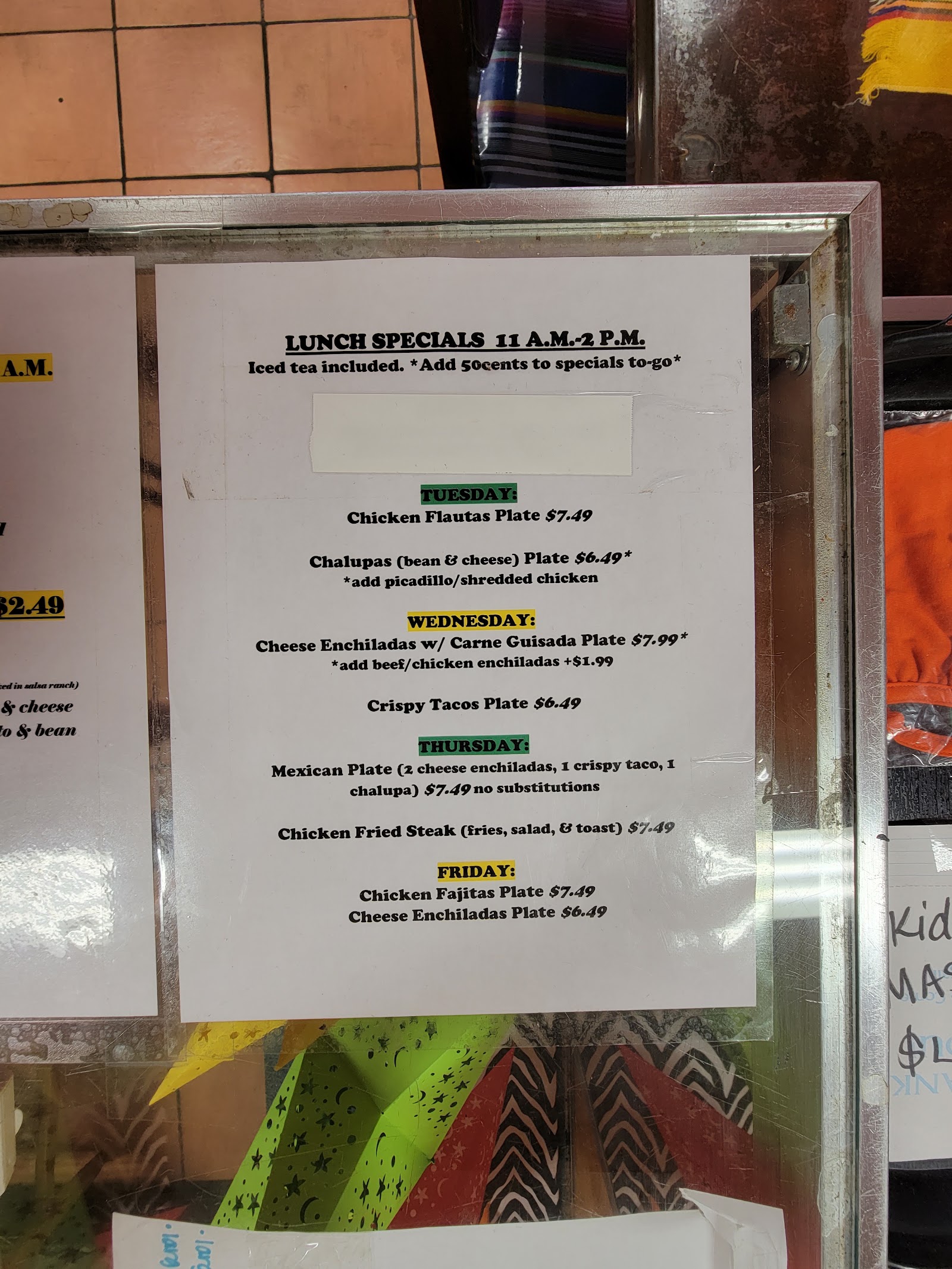 Topis Mexican Restaurant food photo 6